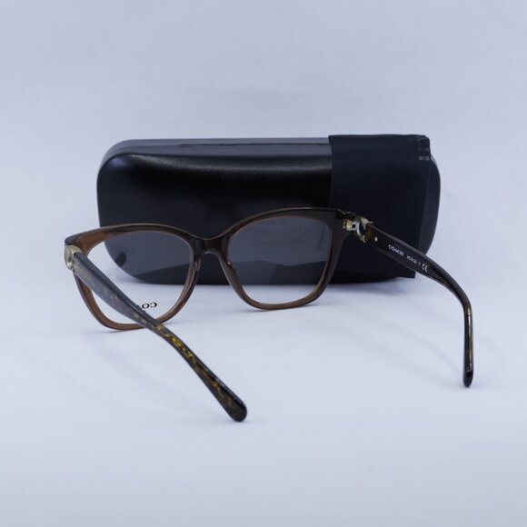 Final Price! Coach HC6120 5035 Brown Eyeglasses 52mm - Picture 11 of 11